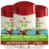 Old Spice Dry Feel Antiperspirant Deodorant for Men – Clean Bathroom Counter Staple, No Residue Stick, Fiji Scent, 2.6 oz Pack of 3