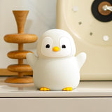 ATSUI Penguin Night Light – Adorable Birthday Gift for Kids and Animal Lovers, Squishy Silicone Lamp with Warm Glow