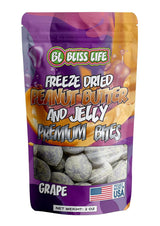 Freeze Dried PB&J Grape Candy – Lightweight Trail Snack for Hiking and Backpacking Trips 2oz