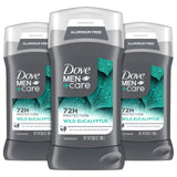 Dove Men+Care Wild Eucalyptus Stick Deodorant – Spa-Inspired Morning Ritual for Health-Conscious Men