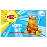 Lipton Unsweetened Iced Tea Bags – Office Break Room Beverage for Midday Focus and Staff Hydration, 24 Gallons