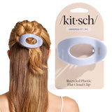 Kitsch Small Flat Claw Clip – Understated Hair Accessory for Capsule Wardrobes, Clean Everyday Styling
