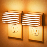 JandCase LED Night Light – Thoughtful Housewarming and New Parent Gift, 2 or 4-Pack Plug-In Set with Dusk to Dawn Sensor