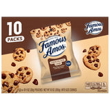 Famous Amos Mini Cookies Individually Wrapped 1oz Bags for Workplace Meetings and Afternoon Coffee Breaks