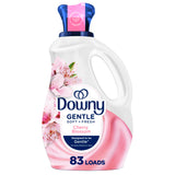 Downy Gentle Soft + Fresh Fabric Softener Liquid – Allergy-Friendly Laundry Softener for Sensitive Households, Dye-Free and Perfume-Light Formula