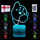 Luminara 3D Night Light – Calming Bedside Lamp for Sleep and Wind-Down Ritual, Soft Dimmable LED Glow