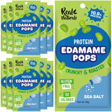 Crunchy Roasted Edamame Beans – Kid-Friendly Lunchbox Protein Snack, 10 Single Serve Packs