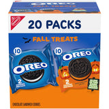 OREO Boo! Fall Treats Halloween Cookies – Safe Trick-or-Treat Snack Packs for Kids' Party Favors