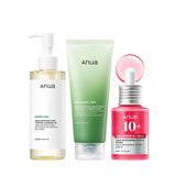 Anua Brightening Wellness Bundle – Three-Step Hydrating Cleanse Ritual with Niacinamide Serum for Relaxation