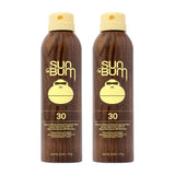 Sun Bum Original SPF 50 Sunscreen Body Spray - Vitamin E Moisturizing Daily UV Defense for Layering Under Makeup and Skin Rituals - 6 oz
