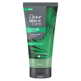 DOVE MEN + CARE Body and Face Scrub Eucalyptus — Essential Oil Exfoliating Paste for an Invigorating Sensory Shower
