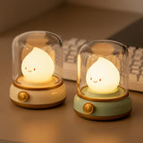 Flameless Candle Lamp – Safer Alternative to Open Flame Candles, Silicone LED Flame for Homes with Kids and Pets