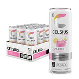 CELSIUS Fizz Free Pink Lemonade Sugar Free Energy Drink – Guilt-Free Afternoon Pick-Me-Up for Holistic Health and Weight-Management Routines