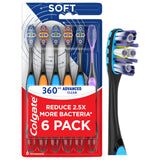 Colgate 360 Whole Mouth Clean Toothbrush – Sensitive Gum Care for a Calming Nightly Self-Care Ritual