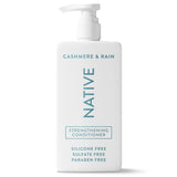 Native Strengthening Conditioner Cashmere & Rain 16.5 fl Oz – Clean 10-Ingredient Formula for Intentional Bathrooms and Capsule Routines