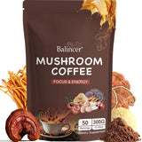 Mushroom Coffee 6.35oz Jar – Clean-Ingredient Instant Brew for Clutter-Free Kitchens