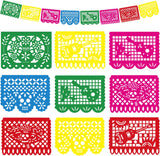 OHOME Halloween Banner Set for Kids Birthday Party Decorations - 12pc Trunk or Treat Garland for Playroom and Classroom Halloween Party