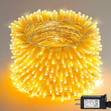 Dazzle Bright Green Wire Christmas Lights – 115 FT Warm White Strand for Living Room, Bedroom and Cozy Holiday Ambiance