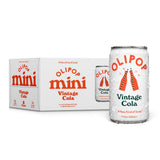 OLIPOP Minis Prebiotic Soda Pop – Portable Patio Sip for Backyard Gatherings, Mini 7.5oz Cans of 6