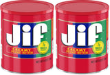 Jif Creamy Peanut Butter Bulk Can - Pantry Stockpile Staple for Meal Preppers and Busy Workweeks