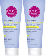 eos Vanilla Cashmere Body Lotion – Nightly Self-Care Ritual for Dry Skin, Calming Bedtime Moisturizer