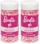 Barbie Sprinkles Pink Medley – Pink Party Gift Basket Addition for Cupcake Hosts