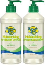 Banana Boat Moisturizing After Sun Lotion – Portable 16 Fl Oz Sunburn Soothing Lotion for Patio, Picnic and Poolside Use