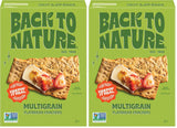 Back to Nature Multigrain Flax Seeded Flatbread Crackers – Wholesome After-School Snack for Kids' Lunchboxes