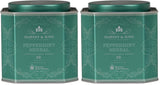 Harney & Sons Historic Royal Palaces Peppermint Tea – Premium Reusable Tin for an Elevated Kitchen Counter Display