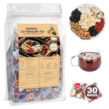Eight Treasures Single-Origin Herbal Tea – Minimalist Pantry Staple for Clean Daily Wellness, 30 Sealed Bags