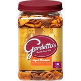 Gardetto's Aged Cheddar Snack Mix Tub – Tailgate and Picnic Snack for Game Day Outdoors