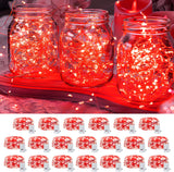 GlowNook Twinkle Lights – Child-Safe Bedroom Accent, Battery Operated with No Flame and Low Heat Bulbs