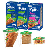 Ziploc Bulk Variety Pack for Simple, Intentional Food Storage and Clean Kitchen Counters