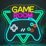 Gamerneon Playing Cards Neon Sign – Cool-to-Touch LED Wall Light for Teen Bedrooms and Dorm Rooms, No Heat Risk