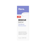 Hero Cosmetics Rescue Balm (New Formula) – Streamlined Post-Blemish Cream for a Clean Vanity Counter