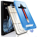 MAGIC JOHN 2 Pack iPhone 17 Pro Max 6.9 Tempered Glass Screen Protector, Auto Dust Elimination HD Clear Thoughtful Practical Gift Idea