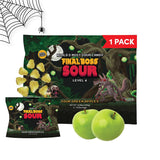 Final Boss Sour Candy – Portable Single-Serve Sour Gummies for Camping Trips and Hiking Adventures