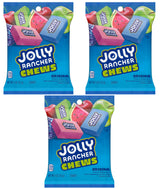 Jolly Rancher Fruit Chews - Pack of 3 Chewy Candy for Kids Lunchboxes, School Snacks and After-School Treats