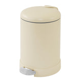 Glad Small Hands-Free Garbage Can – Compact Metal Waste Basket for Desk-Side Use During Remote Work