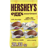 HERSHEY'S Pastel Foil Wrapped Assorted Easter Eggs – Spring Centerpiece Bowl Candy for Dining Table