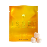 ISSEI Sour Cherry Mochi Gummies | Lunchbox Treat for School | Dye-Free Candy Kids Love