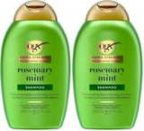 OGX Rosemary Mint Clarifying Shampoo – Simple Sulfate-Free Formula for a Streamlined Shower and Intentional Haircare Routine, 13 fl. oz