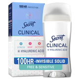 Secret Clinical Strength Invisible Solid – Luxury Stress Sweat Protection with pH-Balanced Minerals