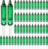 Mudder Mini Christmas Replacement Bulbs – Family Safe Glow for Kids Bedroom Holiday Setup, 100-Pack Clear