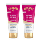 Gold Bond Plumping Collagen Serum Lotion – Premium Anti-Aging Gift-Ready Moisturizer for Face and Body, 72-Hour Hydration, 8 oz