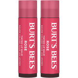 Burt's Bees Tinted Lip Balm – Travel Size Lip Moisturizer for Camping Trips, Durable 0.3 oz Tube for the Trail
