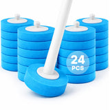 CiLoN Wall-Mounted Toilet Brush for Small Powder Room, Minimalist Bathroom Storage Solution