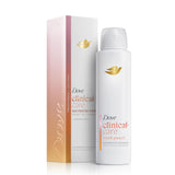 Dove Clinical + Care Antiperspirant Dry Spray for Women – Fresh Peach Scent Premium Daily Indulgence Under Silk Blouses