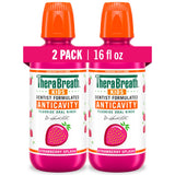 TheraBreath Kids Anticavity Rinse Strawberry Flavor – Sugar-Free Oral Care for School Age Children Ages 4 to 12