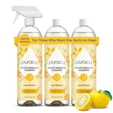 Puracy Scented All Purpose Cleaner Concentrate – Yuzu Blossom Lemongrass and Green Tea Lime for Mood Lifting Spaces